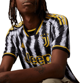 Camisa Juventus Home 23/24 - Branca e Preta