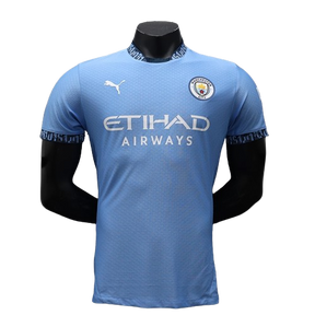 Camisa Manchester City I Home Puma Jogador Masculino 2024/25 Azul