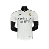Camisa Real Madrid I Home 2024/25 Jogador Masculino Branco