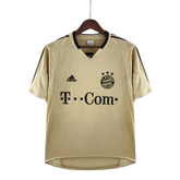 Camisa Retrô Bayern de Munique III Adidas 2004/05 Masculino Dourada