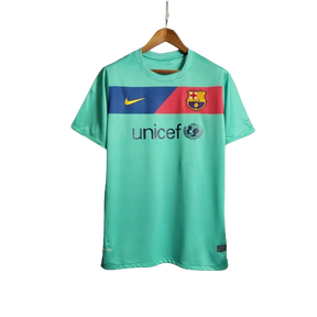 Camisa Barcelona Retrô II 10/11 Nike Masculina Verde