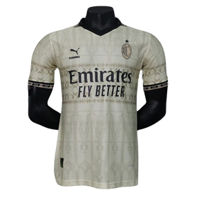 Camisa AC Milan Fourth 2024/25 Jogador Puma Masculino Off White