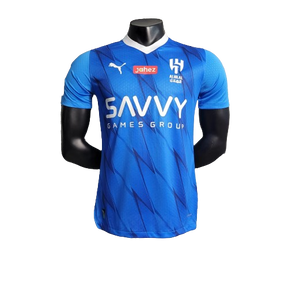 Camisa Al-Hilal I Home 2023/24 Jogador Puma Masculino Azul
