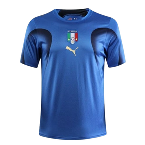 Camisa Retrô Itália I Home 2006/07 Puma Masculino Azul