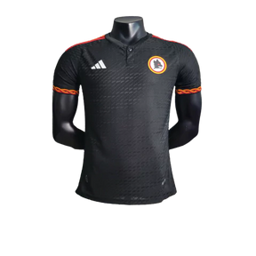 Camisa Roma III 23/24 Adidas Jogador Masculino Preto