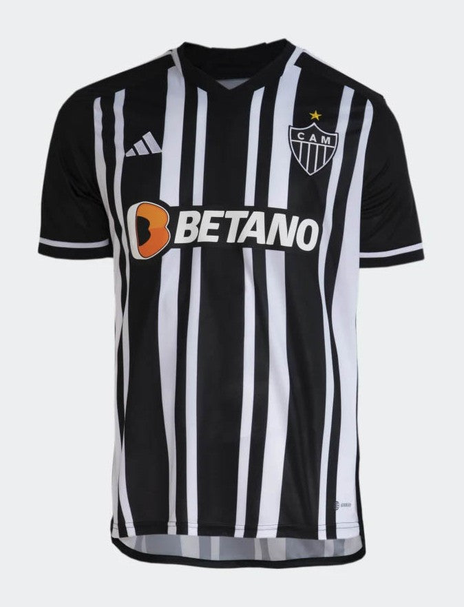 Camisa Galo Titular 23/24 - Preta e branca