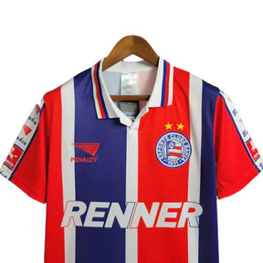 Camisa Bahia Fora 1996  - Versão Listrada Tricolor