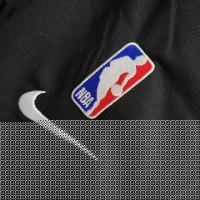 Short NBA Brooklyn 23/24 Masculino - Preto